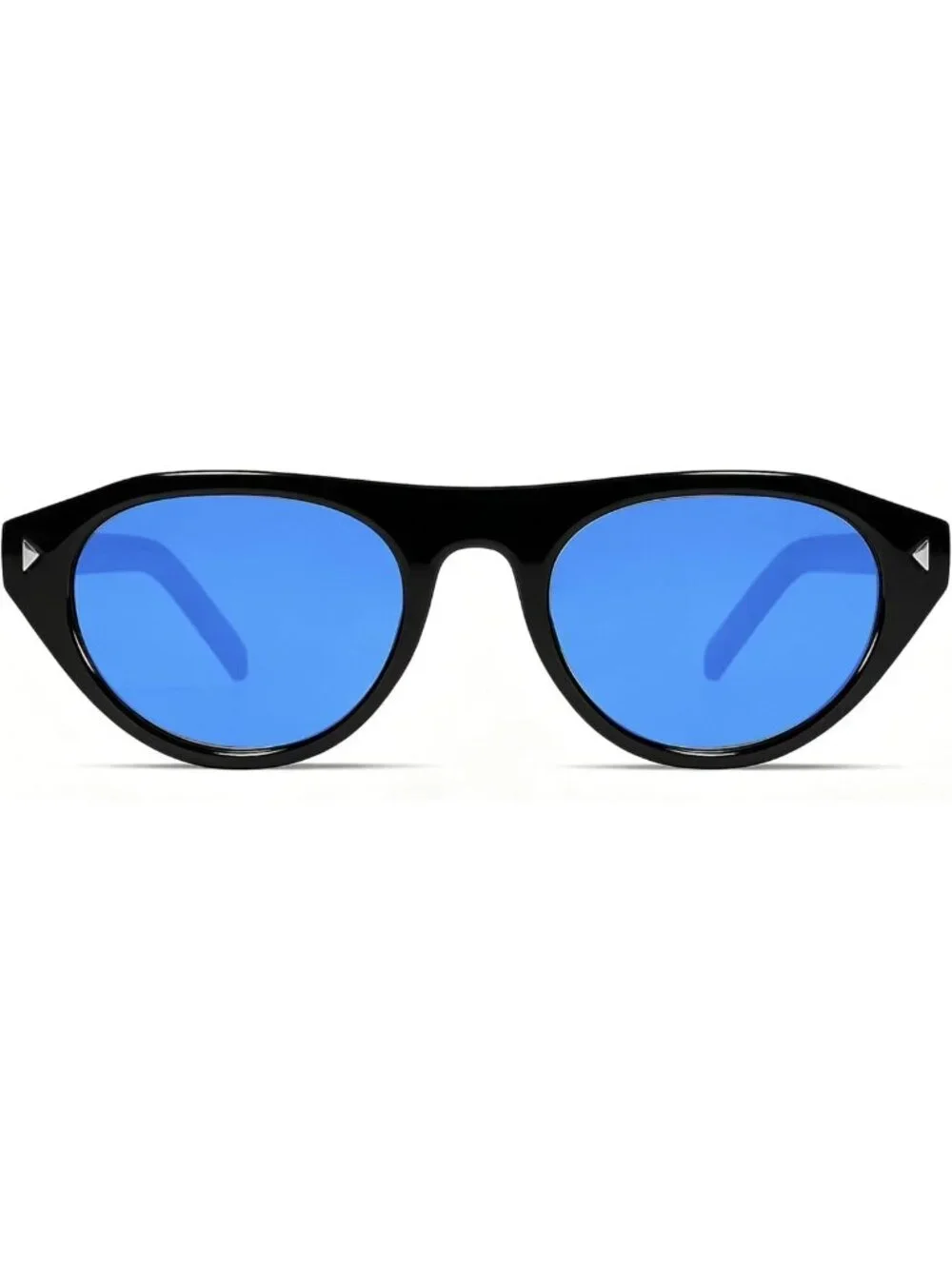 Trendy Retro Small Oval Cat Eye Sunglasses for Women & Men - Chic Vacation